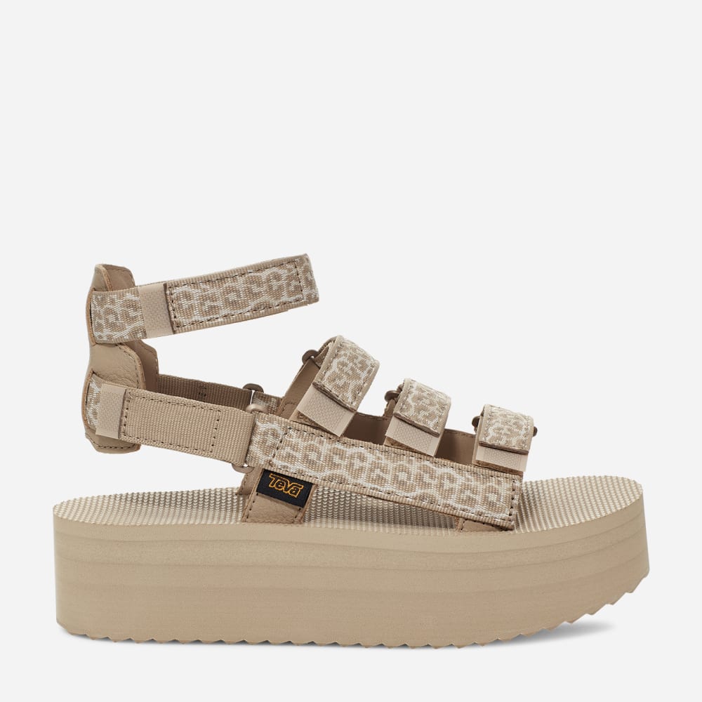 Teva Flatform Mevia Platå Sandaler Dam Olika Färger | Sverige-5031