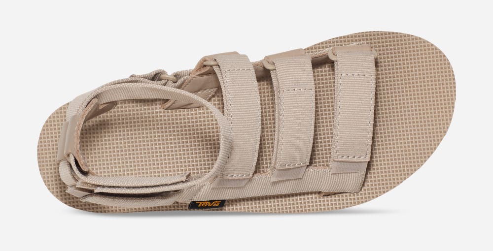 Teva Flatform Mevia Platå Sandaler Herr Grå | Sverige-5260