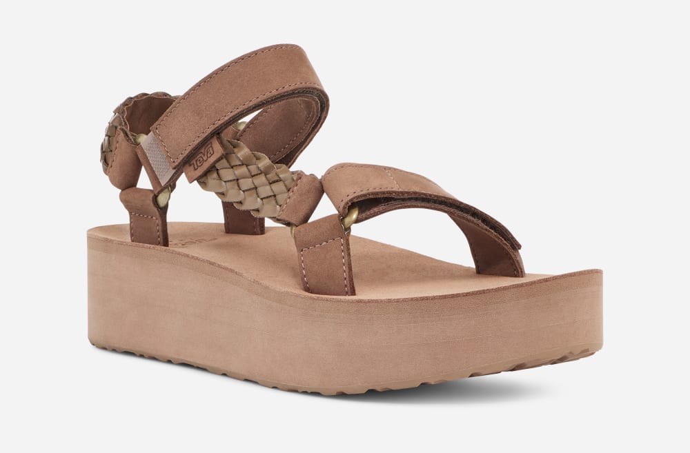 Teva Flatform Universal Interweave Platå Sandaler Dam Bruna | Sverige-0596