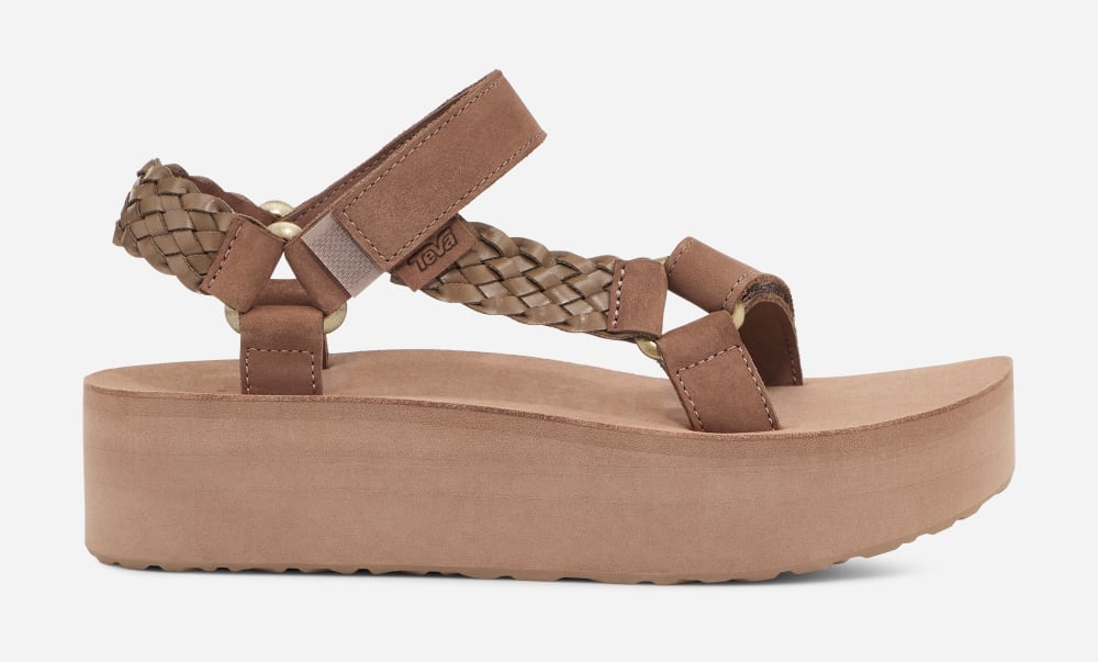 Teva Flatform Universal Interweave Platå Sandaler Dam Bruna | Sverige-0596