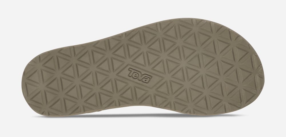 Teva Flatform Universal Interweave Platå Sandaler Dam Olivgröna | Sverige-8573