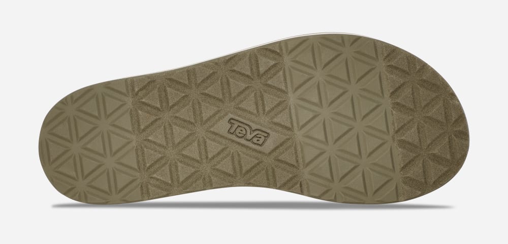 Teva Flatform Universal Platå Sandaler Dam Olivgröna | Sverige-1640