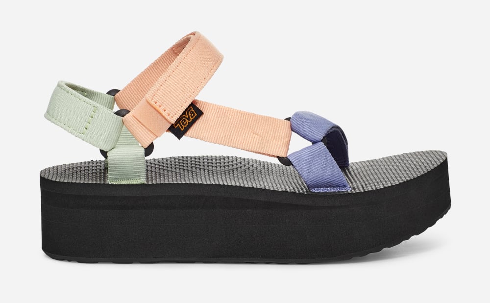 Teva Flatform Universal Platå Sandaler Dam Olika Färger | Sverige-3219