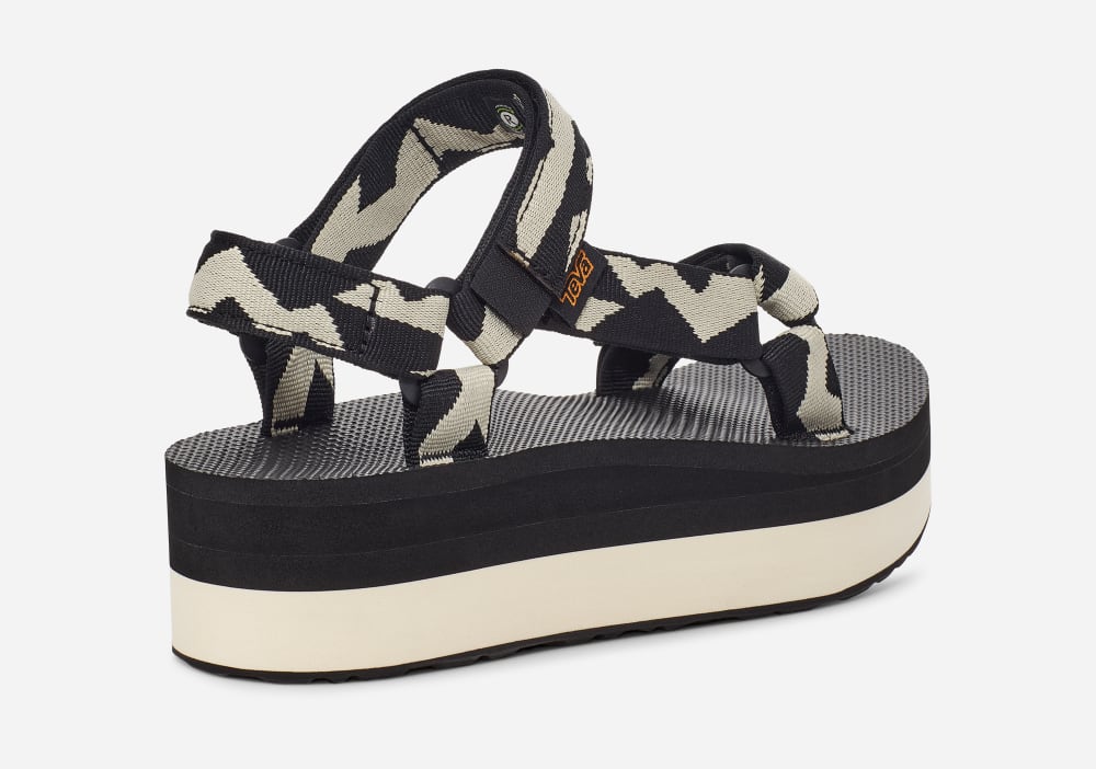 Teva Flatform Universal Platå Sandaler Dam Svarta | Sverige-5724