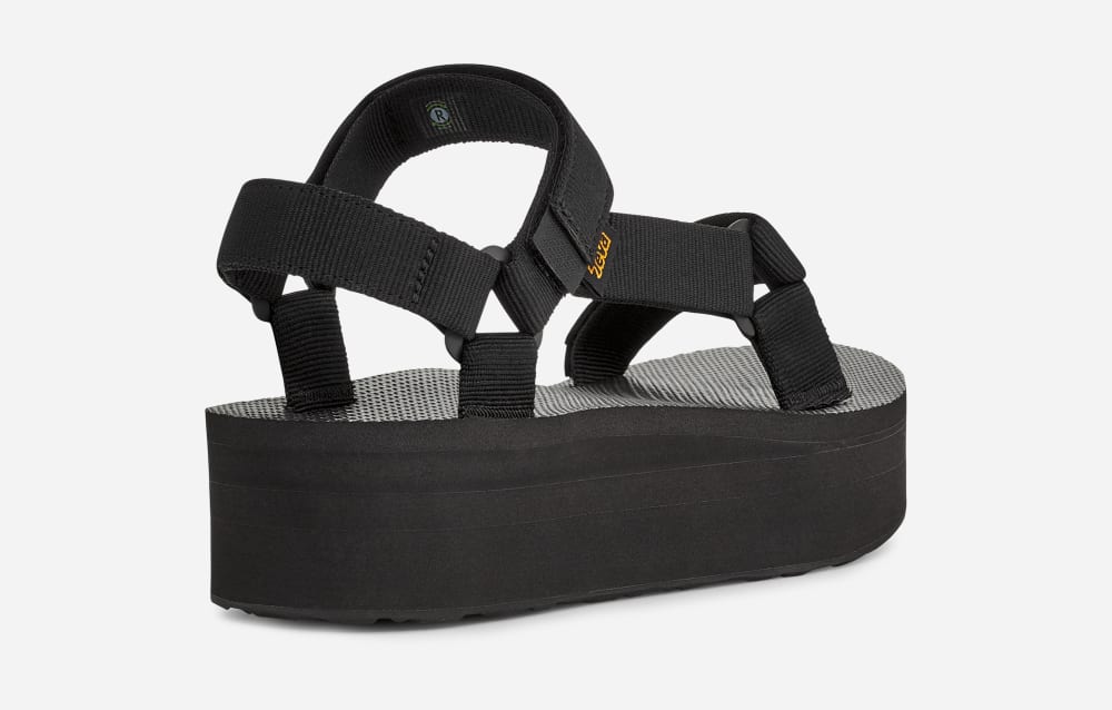 Teva Flatform Universal Platå Sandaler Dam Svarta | Sverige-6397