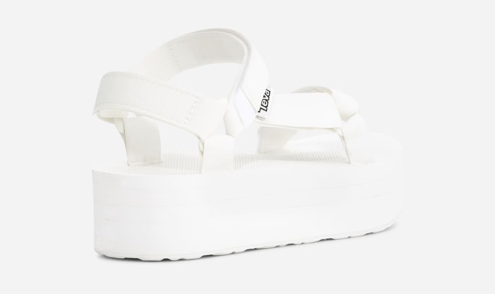 Teva Flatform Universal Platå Sandaler Dam Ljusvita | Sverige-8591