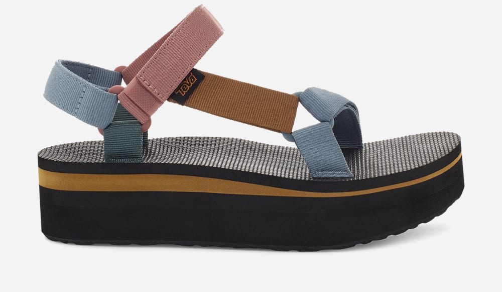 Teva Flatform Universal Platå Sandaler Herr Ljusolika Färger | Sverige-9863