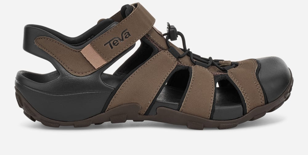 Teva Flintwood Vandringssandaler Herr Kaffe | Sverige-9740