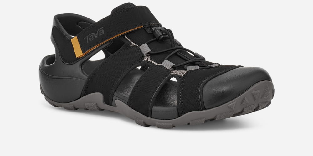 Teva Flintwood Vandringssandaler Herr Svarta | Sverige-5209