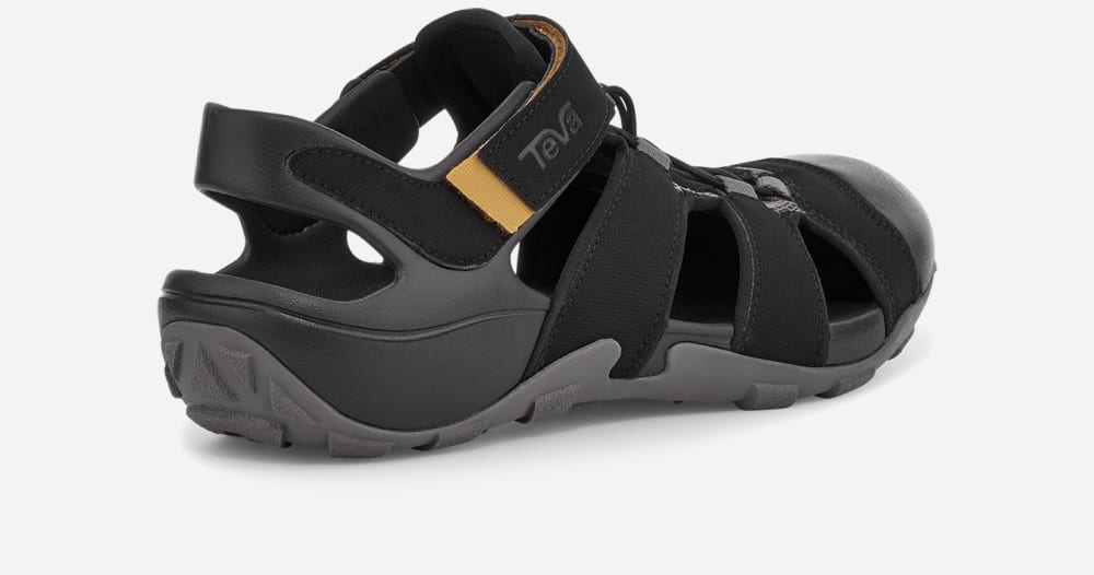 Teva Flintwood Vandringssandaler Herr Svarta | Sverige-5209