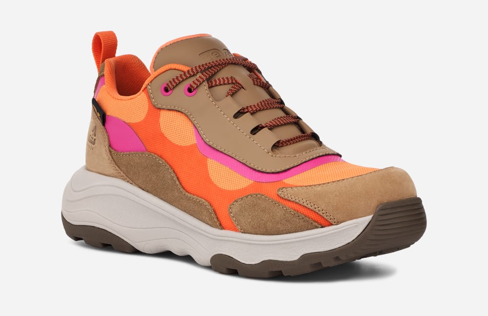 Teva Geotrecca Low Sneakers Dam Orange Bruna Korall Rosa | Sverige-4263