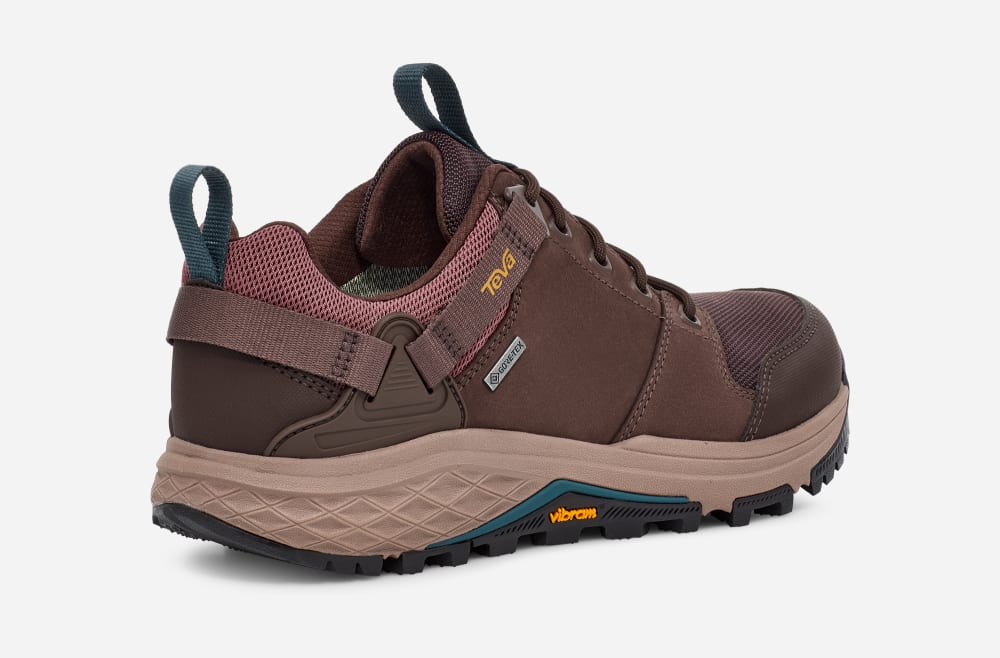 Teva Grandview GTX Low Vandringskängor Dam Mörkbruna | Sverige-7103