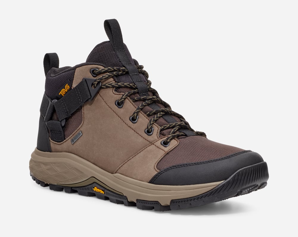 Teva Grandview Gore-Tex Vandringskängor Herr Choklad | Sverige-4620