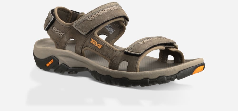 Teva Hudson Sandaler Herr Khaki | Sverige-1489