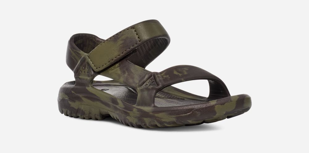 Teva Hurricane Drift Huemix Sandaler Barn Olivgröna | Sverige-6149