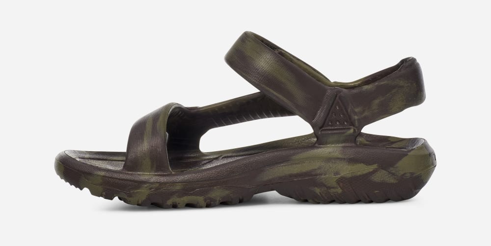 Teva Hurricane Drift Huemix Sandaler Barn Olivgröna | Sverige-6149