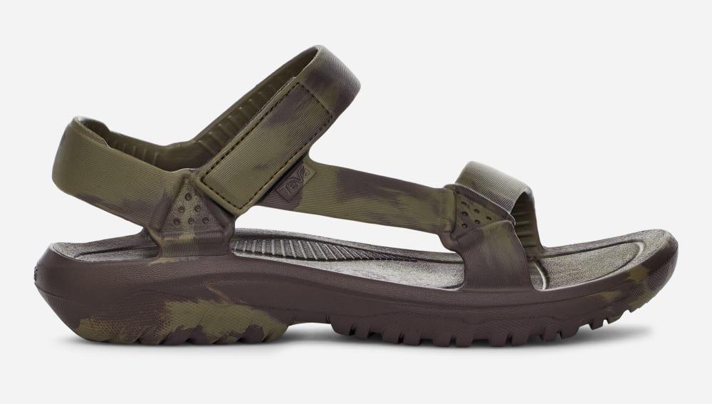 Teva Hurricane Drift Huemix Sandaler Herr Olivgröna | Sverige-0723