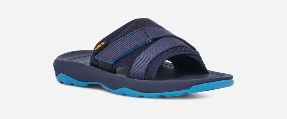 Teva Hurricane Verge Tofflor Barn Indigo Blå | Sverige-5329