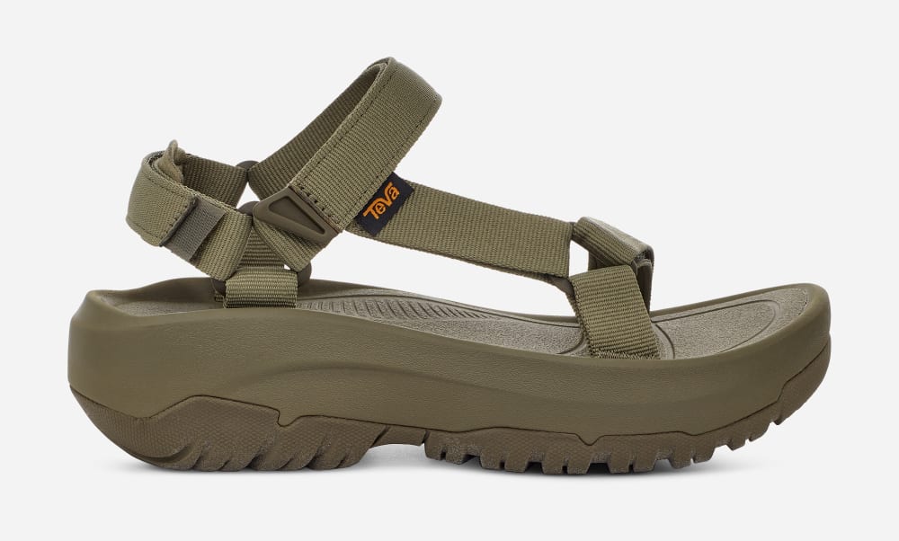 Teva Hurricane Xlt2 Ampsole Platå Sandaler Herr Olivgröna | Sverige-1368