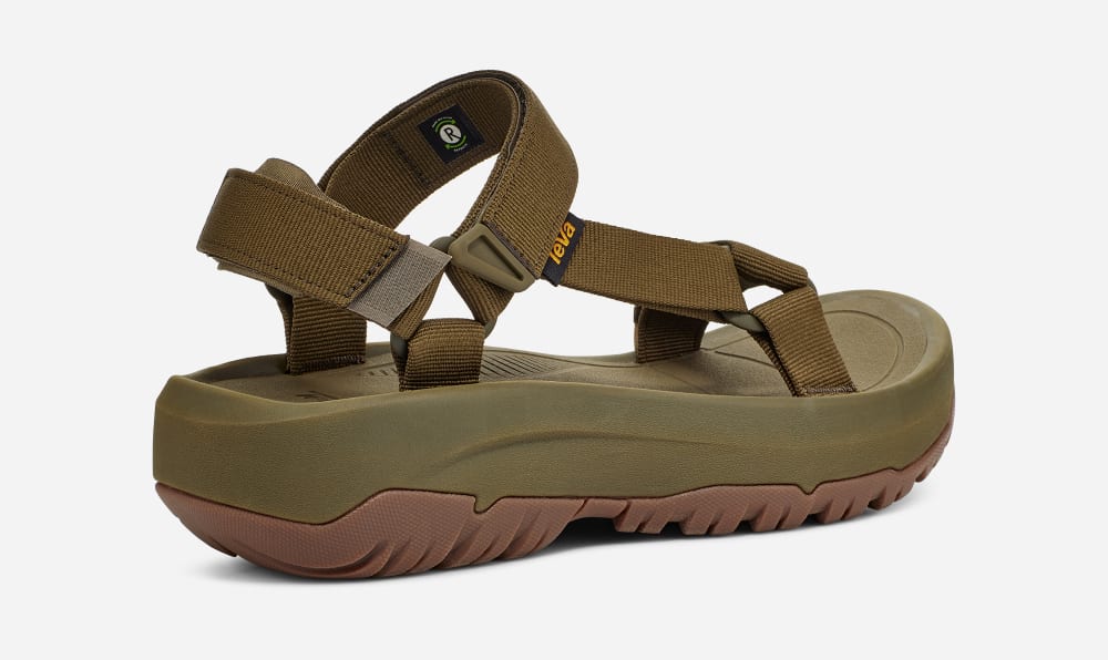 Teva Hurricane Xlt2 Ampsole Platå Sandaler Dam Mörkolivgröna | Sverige-5164