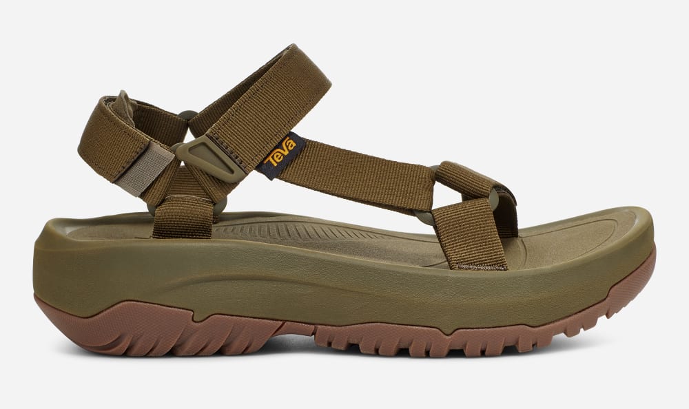 Teva Hurricane Xlt2 Ampsole Platå Sandaler Dam Mörkolivgröna | Sverige-5164