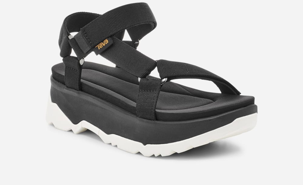 Teva Jadito Universal Platå Sandaler Dam Svarta | Sverige-1594