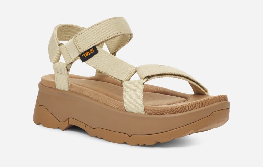 Teva Jadito Universal Platå Sandaler Dam Beige | Sverige-9352