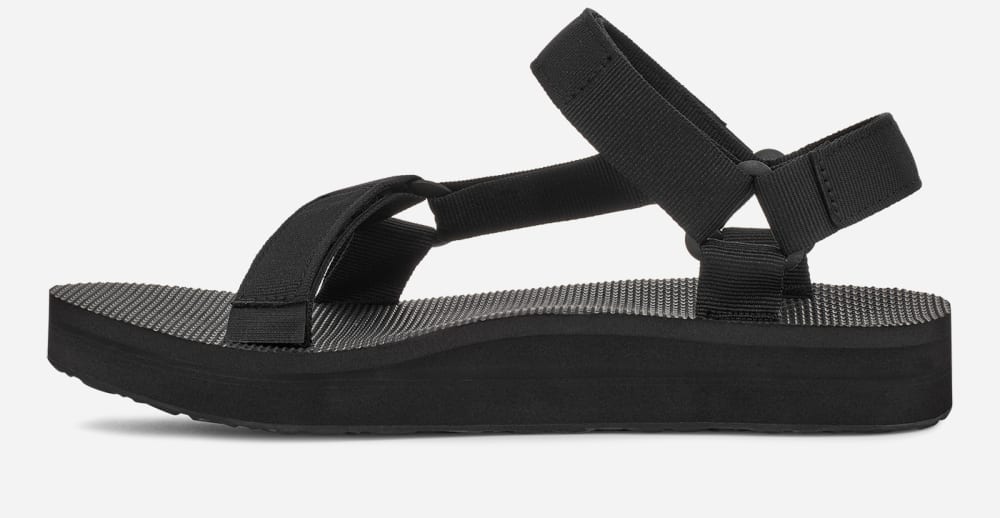 Teva Mid Universal Platå Sandaler Herr Svarta | Sverige-4162