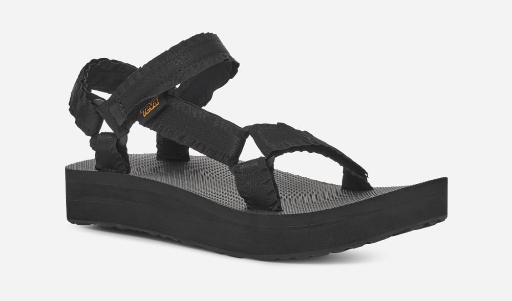 Teva Midform Universal Adorn Sandaler Dam Svarta | Sverige-3809