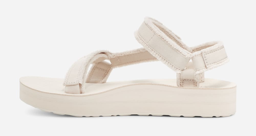 Teva Midform Universal Canvas Platå Sandaler Dam Vita | Sverige-1056