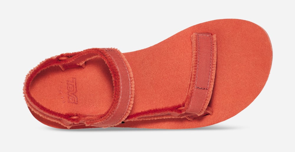 Teva Midform Universal Canvas Platå Sandaler Herr Orange | Sverige-1527