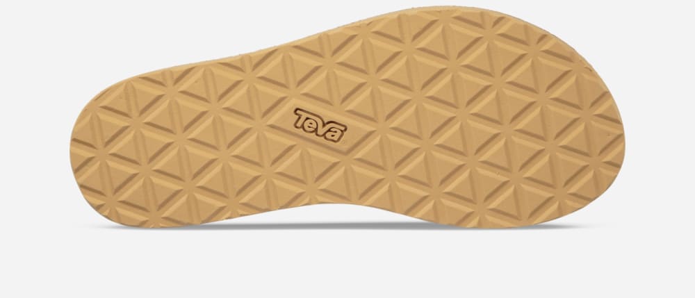 Teva Midform Universal Leather Platå Sandaler Dam Beige | Sverige-3758