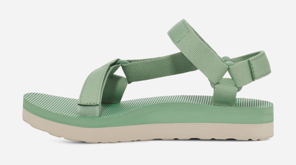 Teva Midform Universal Platå Sandaler Dam Gröna | Sverige-0978