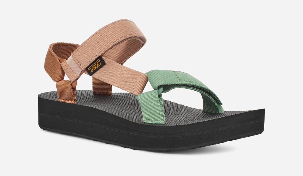 Teva Midform Universal Platå Sandaler Dam Olika Färger | Sverige-1802