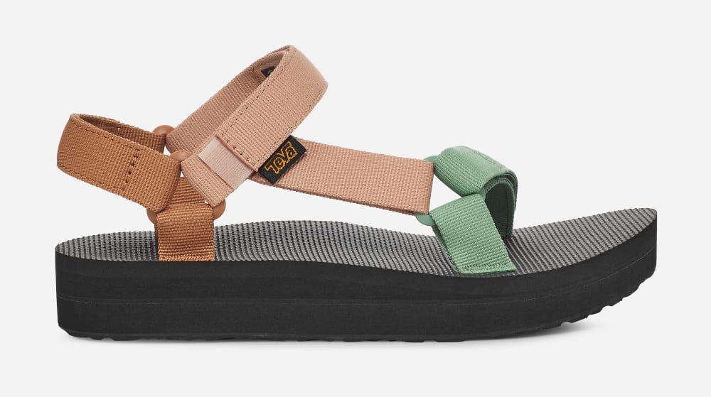 Teva Midform Universal Platå Sandaler Dam Olika Färger | Sverige-1802