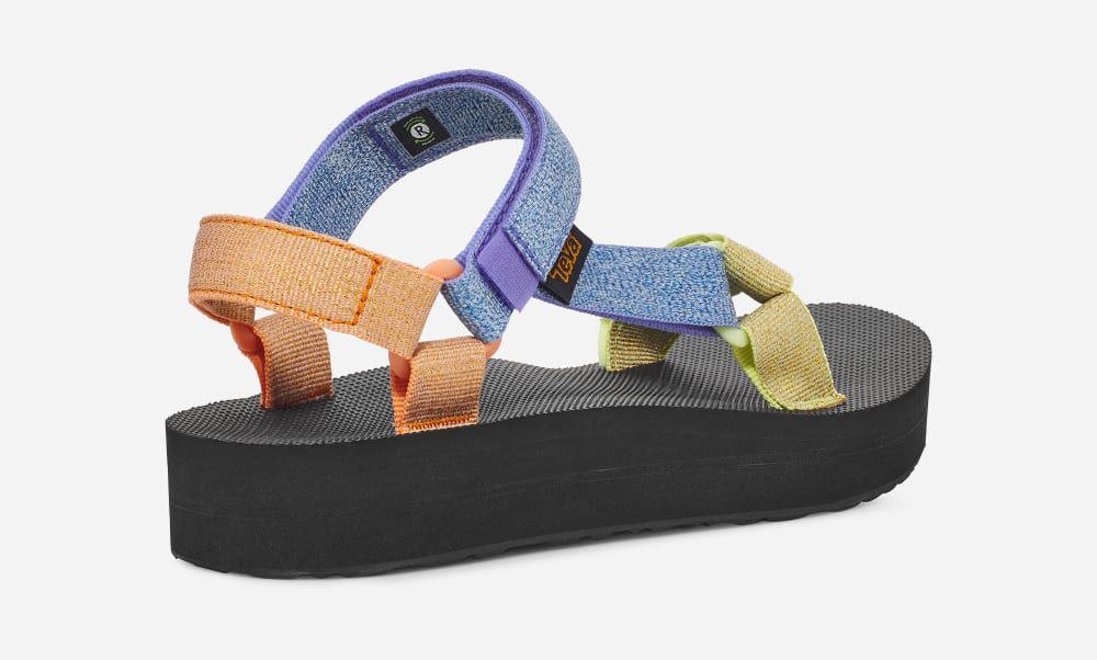 Teva Midform Universal Platå Sandaler Dam Metal Olika Färger | Sverige-2953