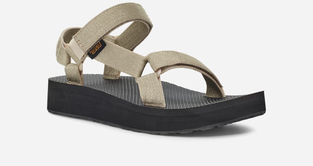 Teva Midform Universal Platå Sandaler Dam Metal | Sverige-8692