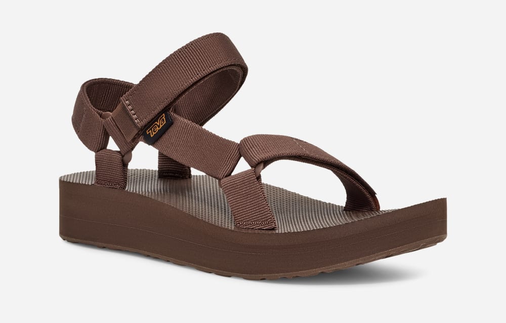 Teva Midform Universal Platå Sandaler Dam Bruna | Sverige-9078