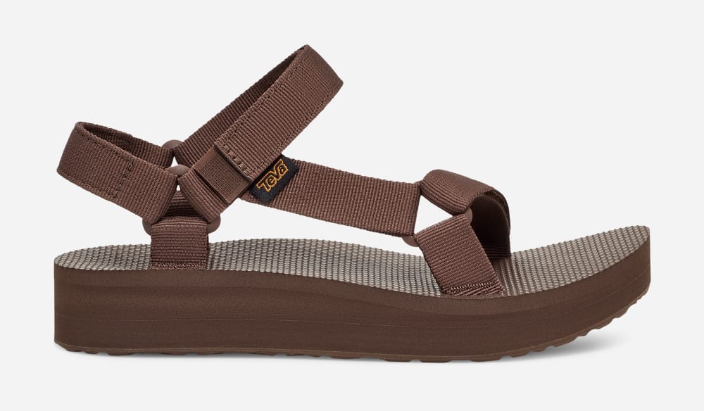 Teva Midform Universal Platå Sandaler Dam Bruna | Sverige-9078