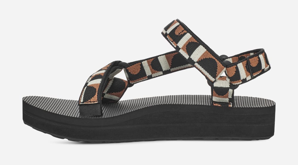 Teva Midform Universal Platå Sandaler Herr Svarta | Sverige-6873