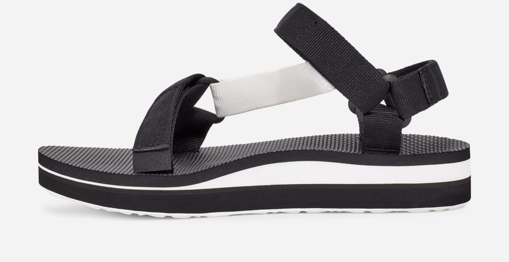 Teva Midform Universal Platå Sandaler Herr Svarta Ljusvita | Sverige-9162