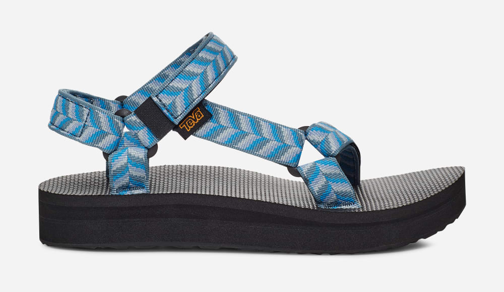 Teva Midform Universal Sandaler Dam Blå | Sverige-3148