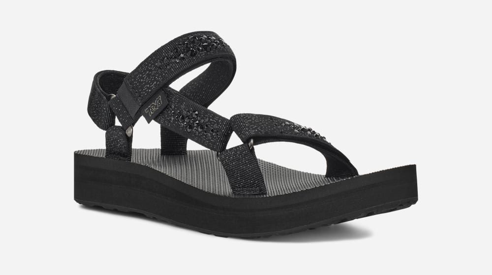 Teva Midform Universal Sandaler Dam Svarta | Sverige-9143