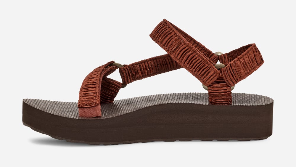 Teva Midform Universal Satinya Sandaler Dam Choklad | Sverige-9567