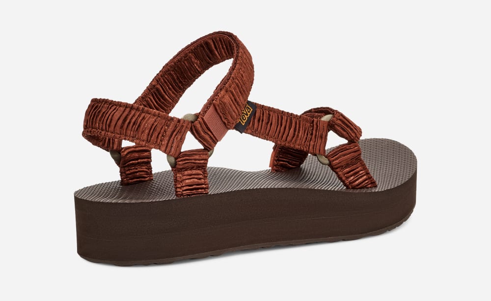 Teva Midform Universal Satinya Sandaler Dam Choklad | Sverige-9567