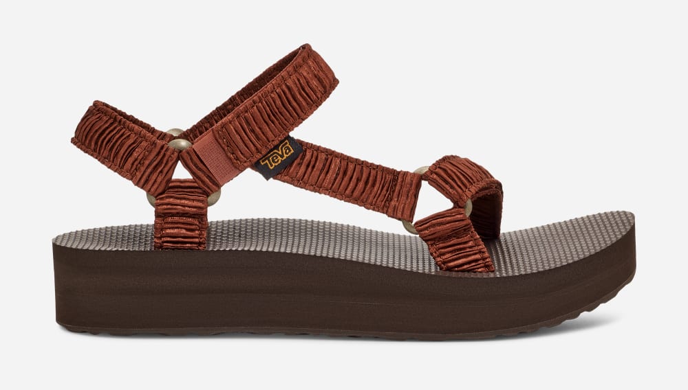 Teva Midform Universal Satinya Sandaler Dam Choklad | Sverige-9567