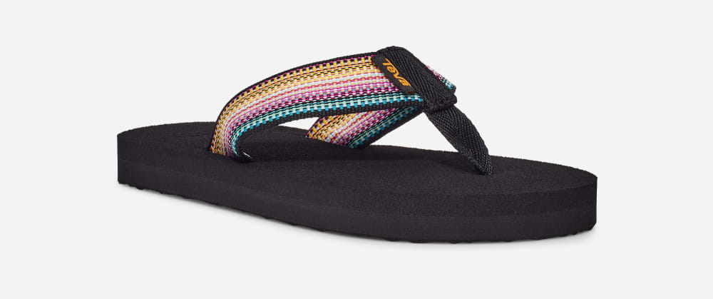 Teva Mush II Flip Flop Barn Svarta Olika Färger | Sverige-8693