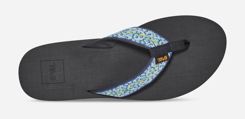 Teva Mush II Flip Flop Dam Blå | Sverige-2391