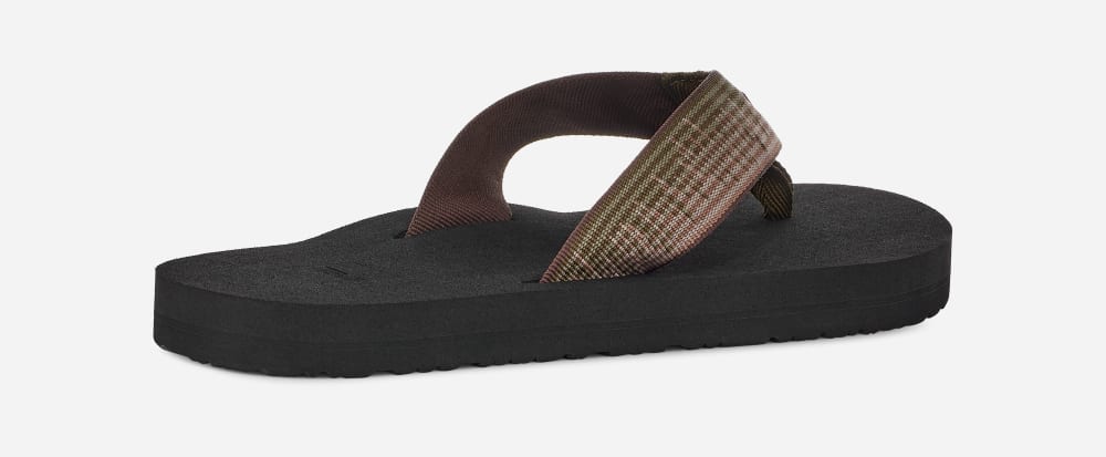 Teva Mush II Flip Flop Herr Mörkolivgröna | Sverige-8149