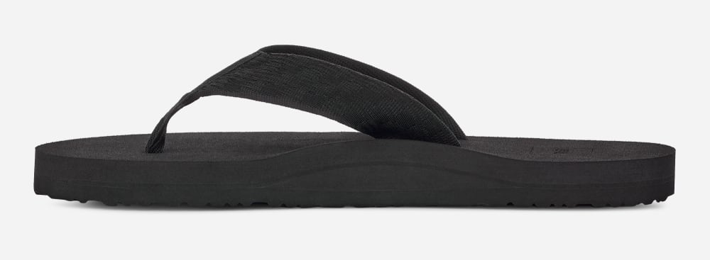 Teva Mush II Flip Flop Herr Mörkröda Svarta | Sverige-2856